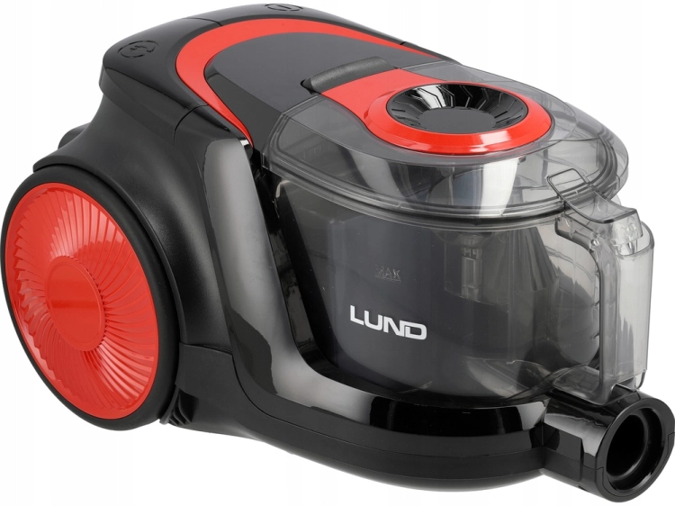 LUND ODKURZACZ 899W 2,5L CYKLONOWY BEZWORKOWY PANEL DWUSTOPNIOWA FILTRACJA