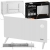 ELEKTRYCZNY GRZEJNIK KONWEKTOROWY 2400W WI-FI 15-50°C TRYB ECO ANTI-FROST