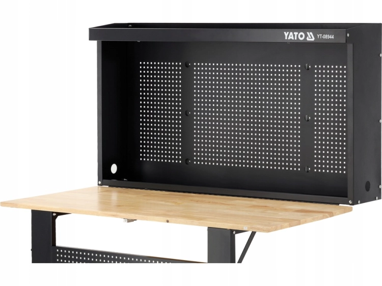 STÓŁ ROBOCZY WARSZTATOWY GARAŻOWY SKŁADANY BLAT 120CM x 60CM UDŹWIG 135 KG