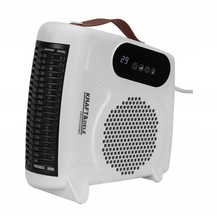 TERMOWENTYLATOR GRZEJNIK ELEKTRYCZNY 2000W PRZENOŚNY TRYB FAN +PILOT KD6519