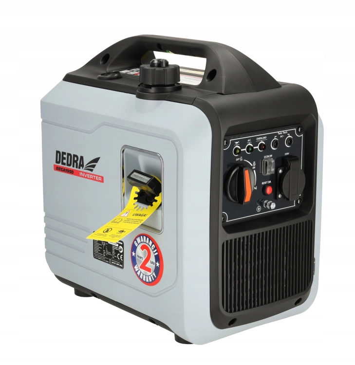 AGREGAT PRĄDOTWÓRCZY INWERTOROWY CICHY GENERATOR PRĄDU 2KW 79CM3 DEDRA