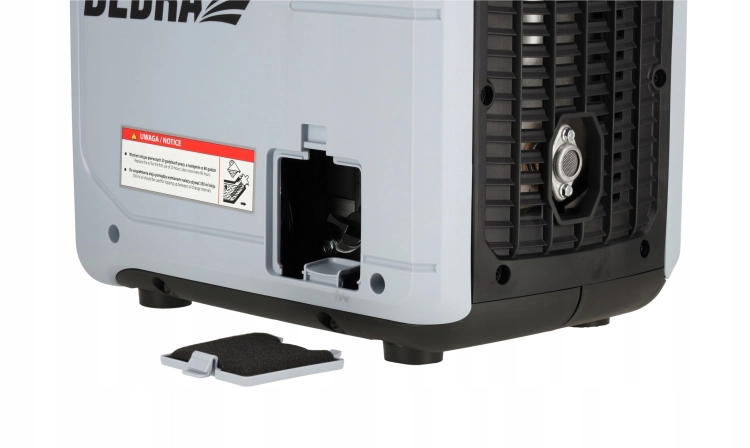 AGREGAT PRĄDOTWÓRCZY INWERTOROWY CICHY GENERATOR PRĄDU 2KW 79CM3 DEDRA
