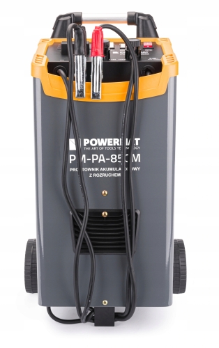 PROSTOWNIK SAMOCHODOWY Z ROZRUCHEM AKUMULATOROWY 850A 12/24V ROZRUCH MOCNY