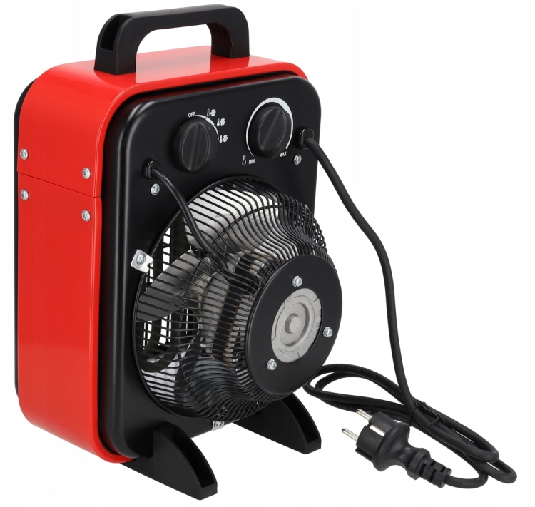 NAGRZEWNICA ELEKTRYCZNA DEDRA FARELKA GRZEJNIK TERMOSTAT 2000W 230V