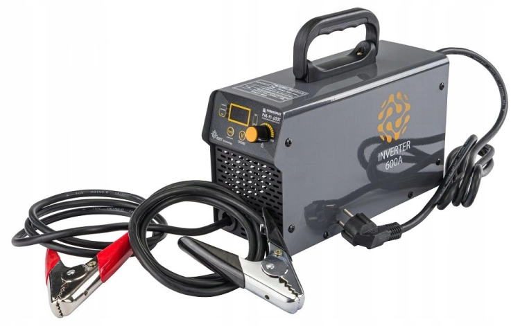PROSTOWNIK AKUMULATOROWY INWERTOROWY Z ROZRUCHEM 600A 12/24 V ŁADOWARKA 80A