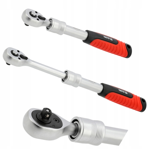 GRZECHOTKA TELESKOPOWA 1/4'' PRZEDŁUŻANY UCHWYT 200-250 MM QUICK RELEASE