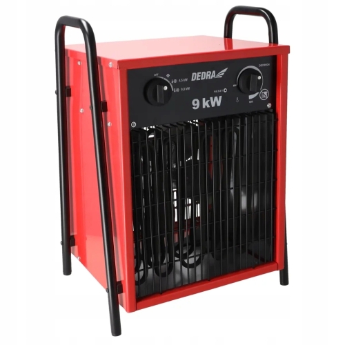 NAGRZEWNICA ELEKTRYCZNA 9,0KW FARELKA TERMOSTAT REGULACJA TEMPERATURY 400V