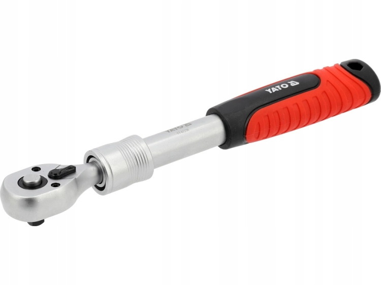 GRZECHOTKA TELESKOPOWA 1/4'' PRZEDŁUŻANY UCHWYT 200-250 MM QUICK RELEASE