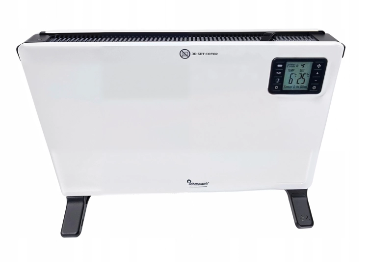 GRZEJNIK ELEKTRYCZNY KONWEKTOROWY ENERGOOSZCZĘDNY TIMER BEZPIECZNY LCD