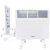 GRZEJNIK ELEKTRYCZNY ALUMINIOWY KONWEKTOROWY MOCNY 1750W ŚCIENNY +KÓŁKA 2W1
