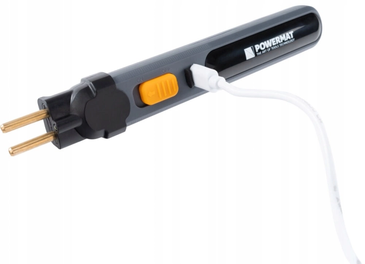 NÓŻ TERMICZNY AKUMULATOROWY USB-C LED 2Ah +NASADKI 4el WALIZKA PM-BNT-4.2T