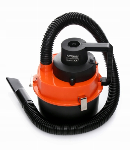 KRAFT&amp;DELE ODKURZACZ SAMOCHODOWY POMPKA DO MATERACY 12V 155W +NASADKI KD487