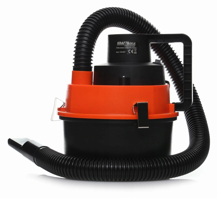 KRAFT&amp;DELE ODKURZACZ SAMOCHODOWY POMPKA DO MATERACY 12V 155W +NASADKI KD487