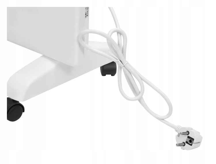 KRAFT GRZEJNIK ELEKTRYCZNY KONWEKTOROWY 1000W / 2000W BIAŁY DO 20m2 KD6515