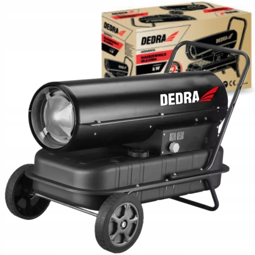 DEDRA NAGRZEWNICA OLEJOWA 30kW TERMOSTAT 38L 750m3/h KLASA A KÓŁKA DED9952B