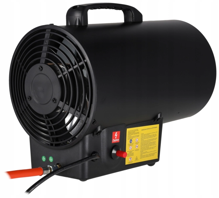 DEDRA NAGRZEWNICA GAZOWA 17kW DMUCHAWA WĄŻ REDUKTOR 230V + REDUKTOR Uchwyt