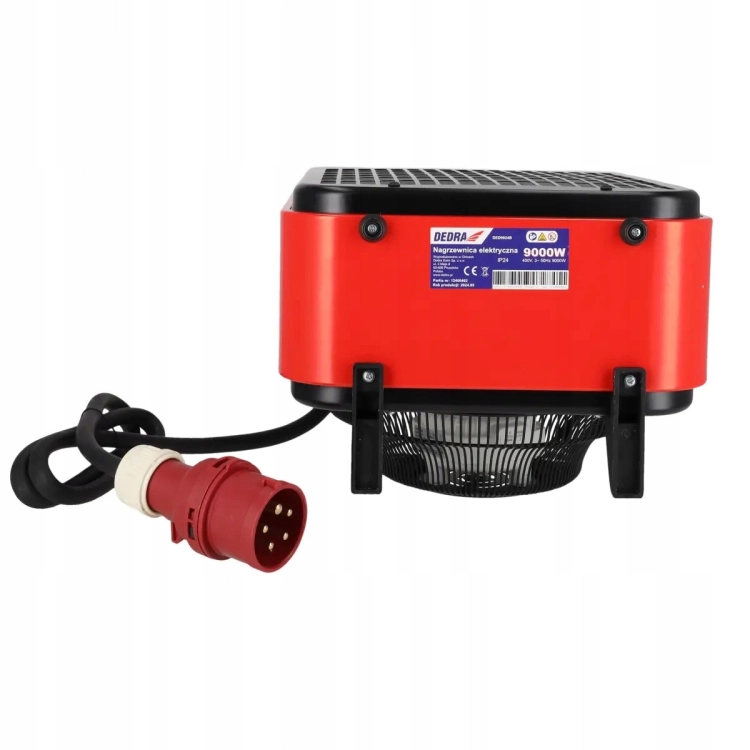 NAGRZEWNICA ELEKTRYCZNA FARELKA DMUCHAWA GRZEJNIK TERMOSTAT MOCNA 9kW 400V