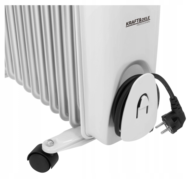 GRZEJNIK ELEKTRYCZNY OLEJOWY KALORYFER Z TERMOSTATEM 1000/1500/2500W KD6511