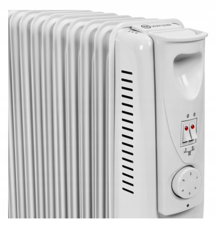 GRZEJNIK ELEKTRYCZNY OLEJOWY KALORYFER Z TERMOSTATEM 1000/1500/2500W KD6511