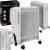 GRZEJNIK ELEKTRYCZNY OLEJOWY KALORYFER Z TERMOSTATEM 1000/1500/2500W KD6511