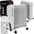 GRZEJNIK ELEKTRYCZNY OLEJOWY KALORYFER Z TERMOSTATEM 1000/1500/2500W KD6511