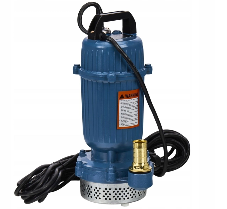 POMPA DO WODY BRUDNEJ CZYSTEJ SZAMBA ŚCIEKÓW 1600W 12500 L/H ZATAPIALNA