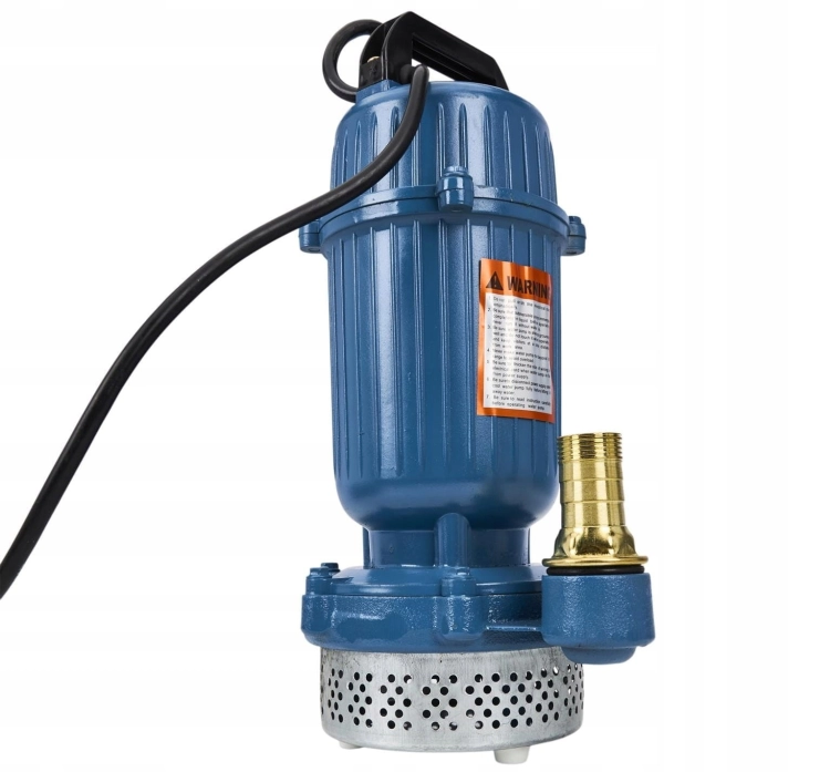 POMPA DO WODY BRUDNEJ CZYSTEJ SZAMBA ŚCIEKÓW 1600W 12500 L/H ZATAPIALNA