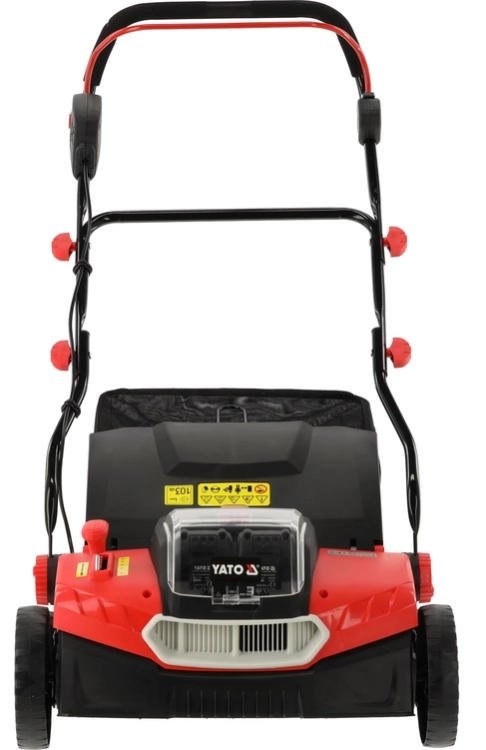 WERTYKULATOR AERATOR 2w1 AKUMULATOROWY 2x4,0AH 36cm BEZSZCZOTKOWY 900W YATO