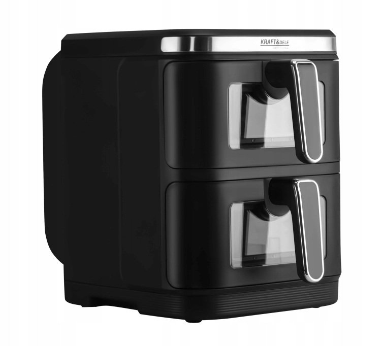 FRYTKOWNICA BEZTŁUSZCZOWA AIRFRYER 11L 2 KOMORY 80-200C 10 PROGRAMÓW KD4335
