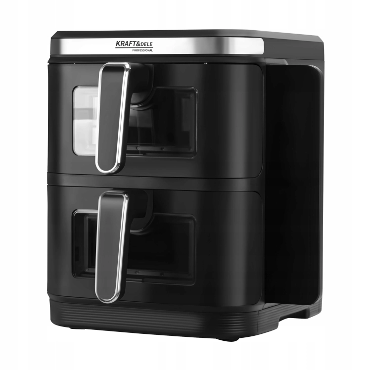 FRYTKOWNICA BEZTŁUSZCZOWA AIRFRYER 11L 2 KOMORY 80-200C 10 PROGRAMÓW KD4335