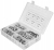 ZESTAW OPASEK ZACISKOWYCH ŚLIMAKOWYCH 60EL. 8-38mm ORGANIZER KRAFT KD10865