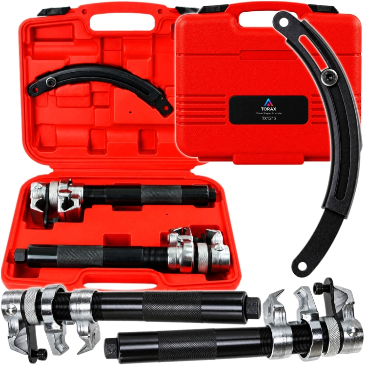 MOCNY ŚCIĄGACZ DO SPRĘŻYN AMORTYZATORA MECHANICZNY DUŻY ZAKRES 22-275mm
