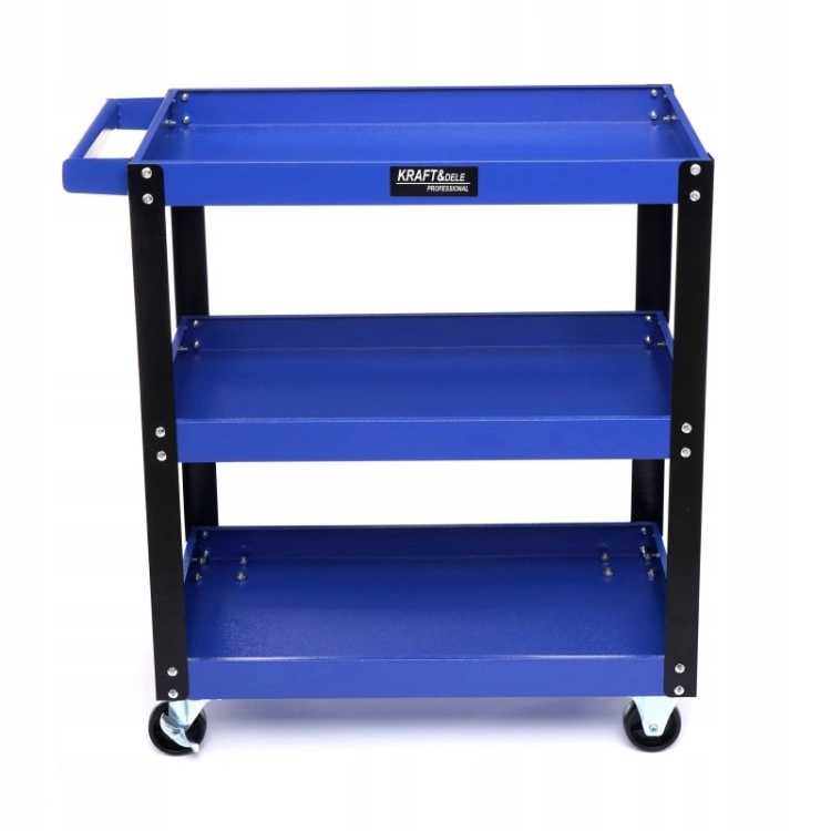 KRAFT&amp;DELE SZAFKA WÓZEK WARSZTATOWY 3 PÓŁKI KÓŁKA 700 X 350 X 760MM KD1066
