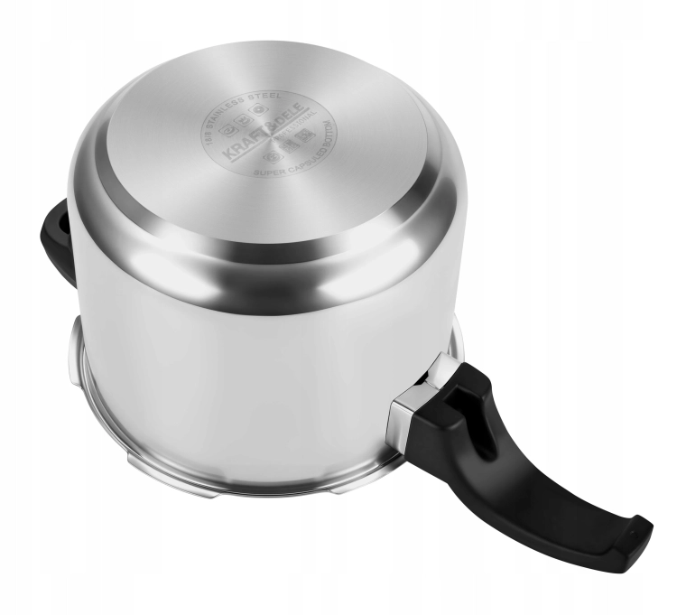 SZYBKOWAR 6L 22CM 60-100 kPa + WŁKAD GOTOWANIE NA PARZE KRAFT&amp;DEL E KD4296