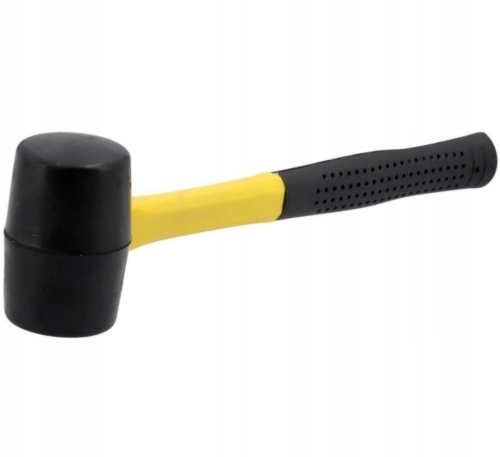 VOREL MŁOTEK GUMOWY TRZONEK Z WŁÓKNA SZKLANEGO 33655 OBUCH 56MM VOREL