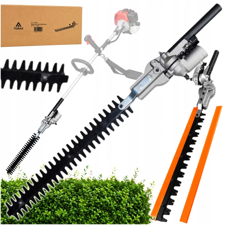 NOŻYCE DO ŻYWOPŁOTU PRZYSTAWKA DO KOSY SPALINOWEJ 425mm 28 mm 9 frezów 9T