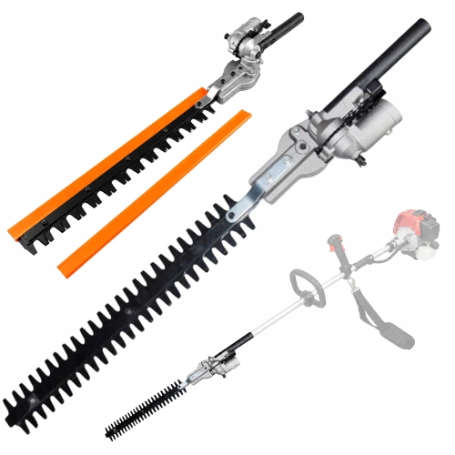 NOŻYCE DO ŻYWOPŁOTU PRZYSTAWKA DO KOSY SPALINOWEJ 425mm 28 mm 9 frezów 9T