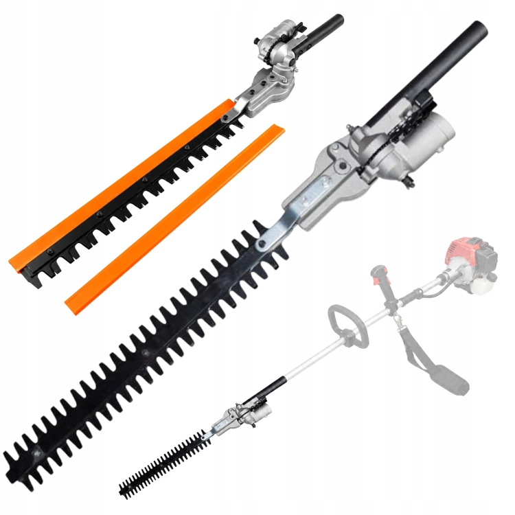 NOŻYCE DO ŻYWOPŁOTU PRZYSTAWKA DO KOSY SPALINOWEJ 425mm 28 mm 9 frezów 9T