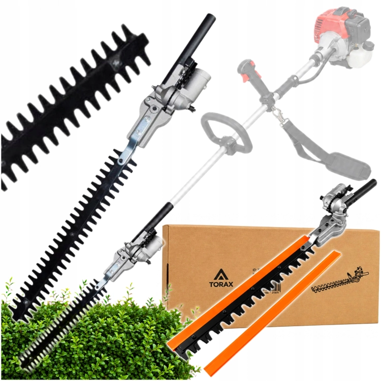 NOŻYCE DO ŻYWOPŁOTU PRZYSTAWKA DO KOSY SPALINOWEJ 425mm 28 mm 9 frezów 9T
