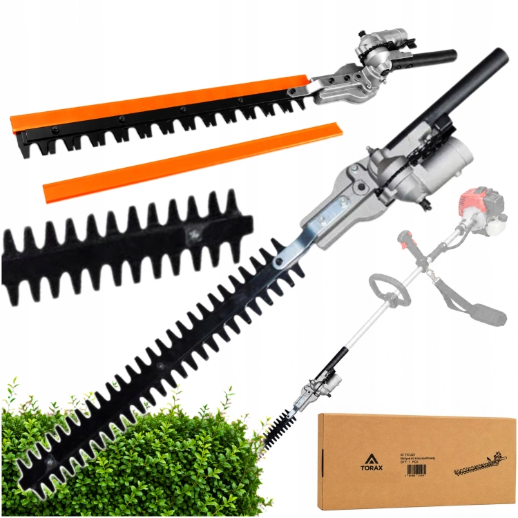NOŻYCE DO ŻYWOPŁOTU PRZYSTAWKA DO KOSY SPALINOWEJ 425mm 28 mm 9 frezów 9T