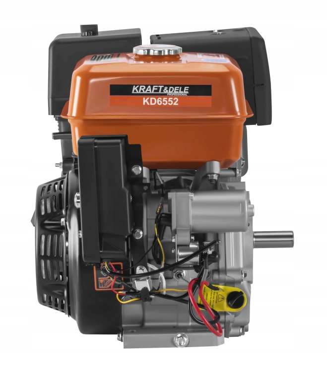 SILNIK SPALINOWY 15KM 420ccm WAŁ 25mm 3600rpm ROZRUCH ZBIORNIK 6,5L KD6552
