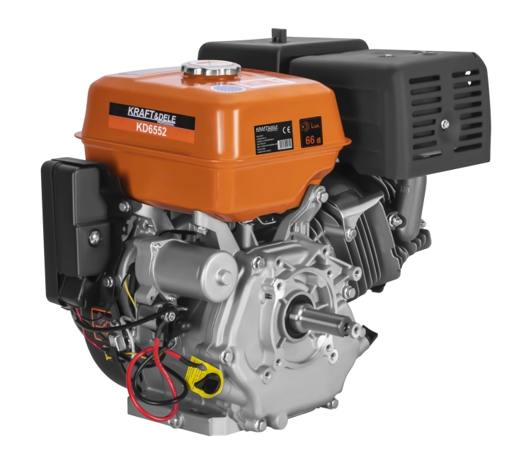 SILNIK SPALINOWY 15KM 420ccm WAŁ 25mm 3600rpm ROZRUCH ZBIORNIK 6,5L KD6552
