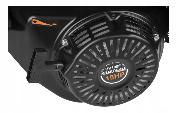 SILNIK SPALINOWY 15KM 420ccm WAŁ 25mm 3600rpm ROZRUCH ZBIORNIK 6,5L KD6552