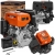 SILNIK SPALINOWY 15KM 420ccm WAŁ 25mm 3600rpm ROZRUCH ZBIORNIK 6,5L KD6552