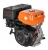 SILNIK SPALINOWY 15KM 420ccm WAŁ 25mm 3600rpm BENZYN ZBIORNIK 6,5L KD6551