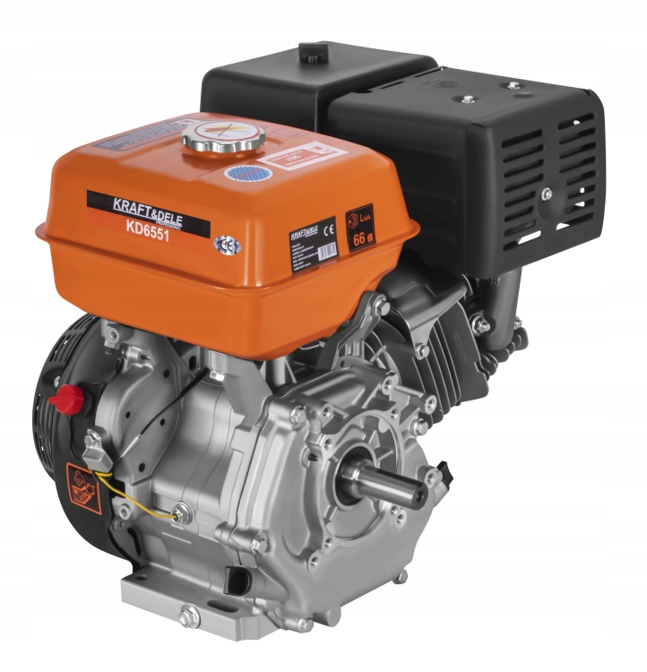 SILNIK SPALINOWY 15KM 420ccm WAŁ 25mm 3600rpm BENZYN ZBIORNIK 6,5L KD6551