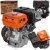 SILNIK SPALINOWY 15KM 420ccm WAŁ 25mm 3600rpm BENZYN ZBIORNIK 6,5L KD6551