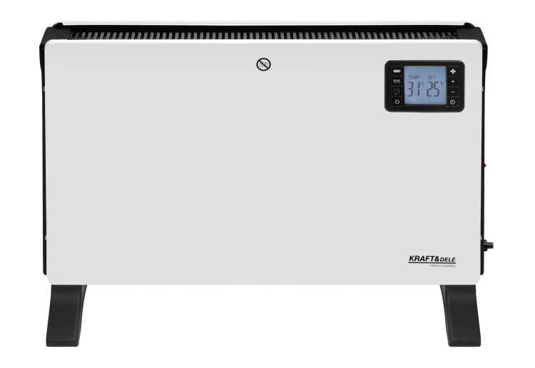 ELEKTRYCZNY GRZEJNIK KONWEKTOROWY LCD 800/1200/2300W REGULACJA KD6518