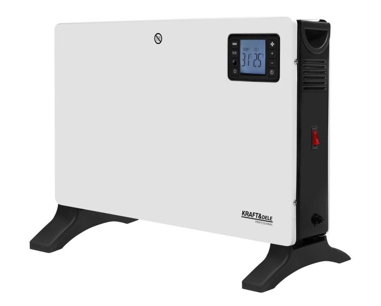 ELEKTRYCZNY GRZEJNIK KONWEKTOROWY LCD 800/1200/2300W REGULACJA KD6518