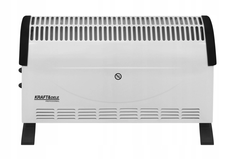 GRZEJNIK ELEKTRYCZNY KONWEKTOROWY TERMOSTAT 2000W REGULACJA 5-37°C KD6517